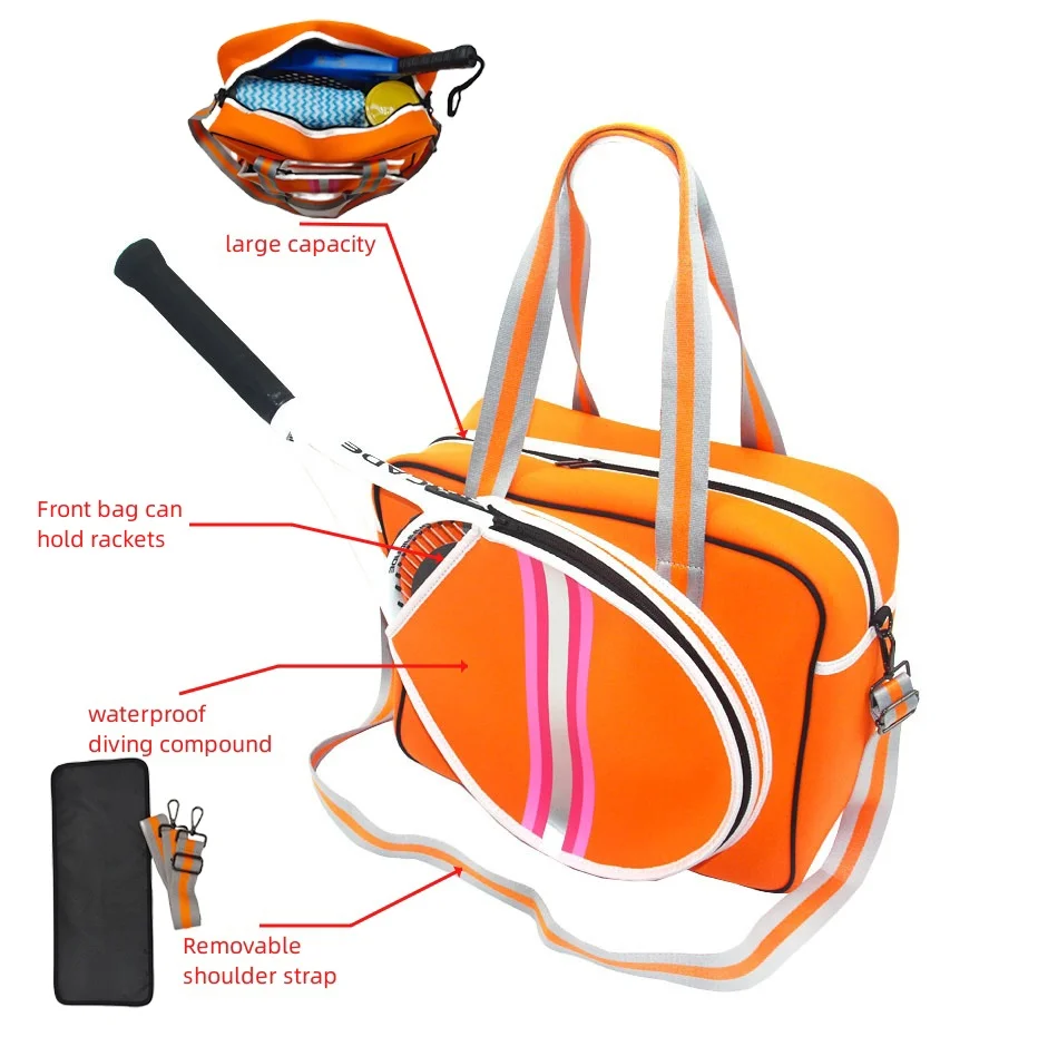 exclusive customization by the factory Tennis Crossbody Bag, Waterproof, Single-Shoulder, Lightweight, Multi-functional