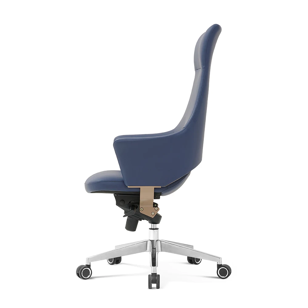 office desk and chair set Modern sillas de oficina Ergonomic High Back Swivel Adjustable Leather Office Chair office furniture