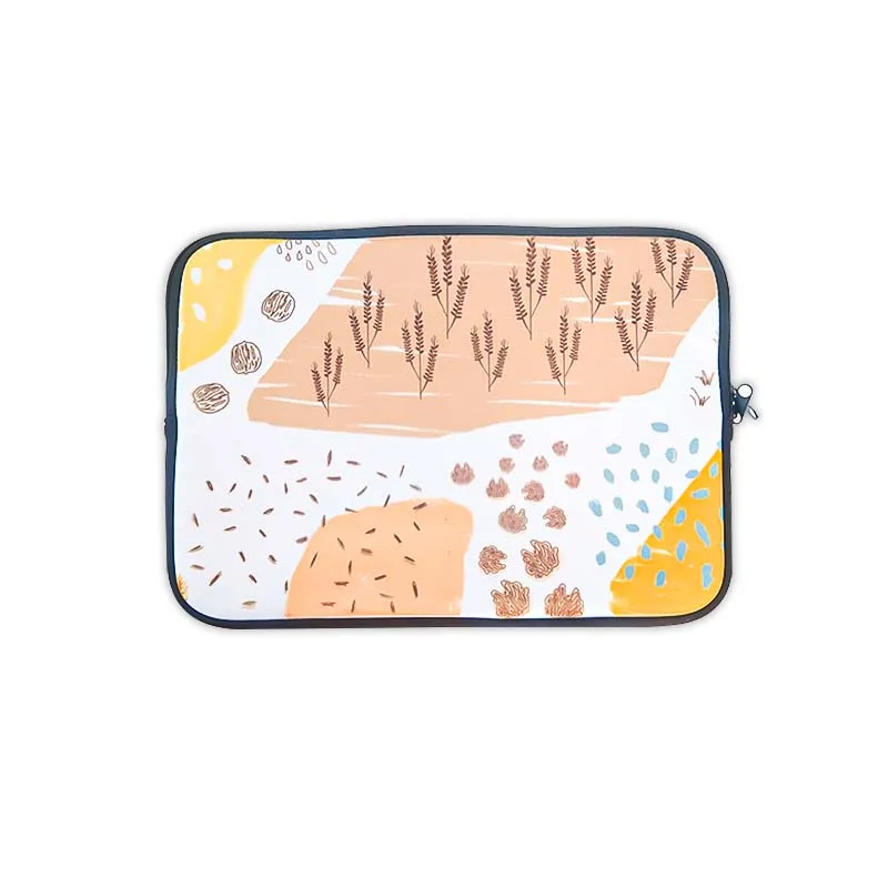 High Quality Neoprene Laptop cover Sublimation Laptop Sleeve Briefcase For School Office Travel Work