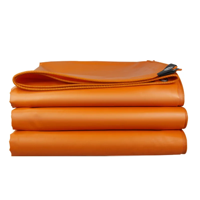 Rainproof PVC Tarpaulin Waterproof and Windproof for Industrial Engineering Thickened Blackout Feature