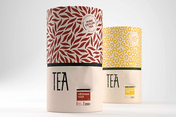 
Custom Recycle ECO friendly paper flower herbal tea packaging box 