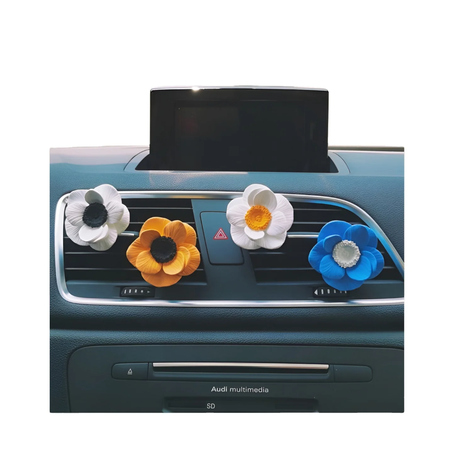 Custom Flower Shape Gypsum Diffuser Reed Diffuser Aroma Gypsum Stone for Car Decoration