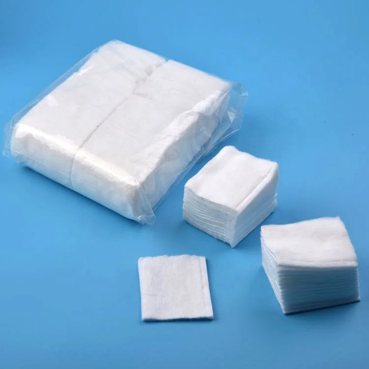 Organic Cotton Disposable Makeup Remover Pads Square Facial Products for Cleansing and Absorbency Custom Label