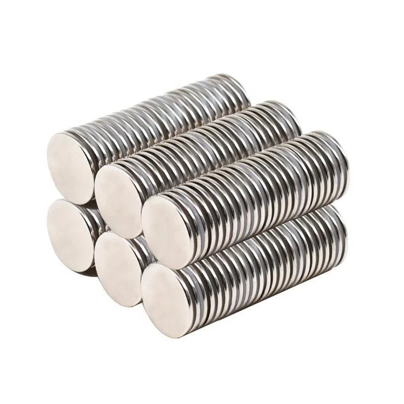 Factory Direct sell Small Disc Magnet Neodymium Powerful N35 N42 N52 Rare Earth Magnet For Bulk