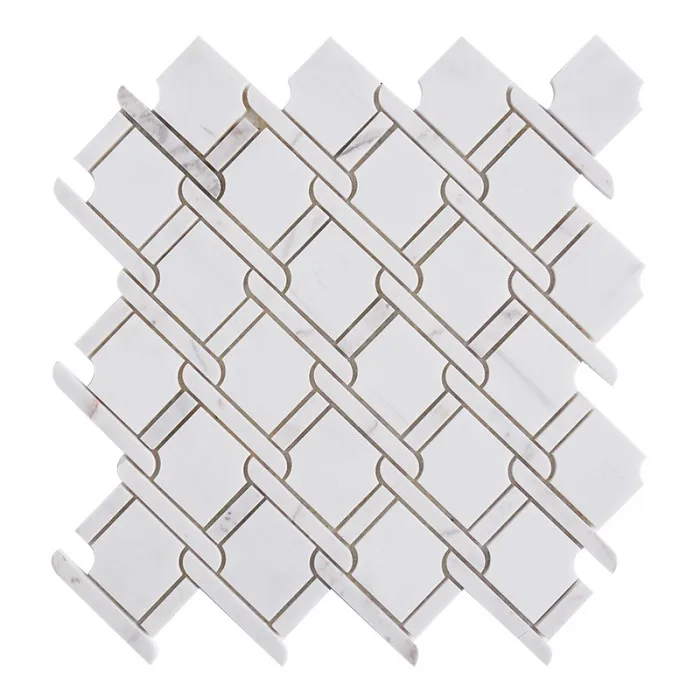 White water jet lantern   marble mosaic swimming pool  floor tile