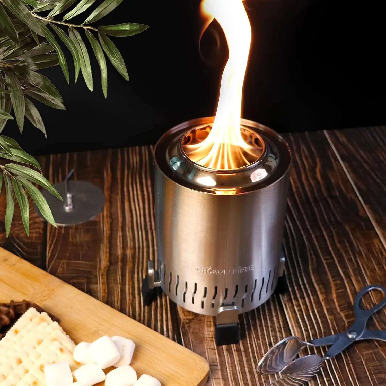 Portable Carbonization Stoves Mini Wood Burning Fire Pellet Stove Kitchen BBQ Stoves