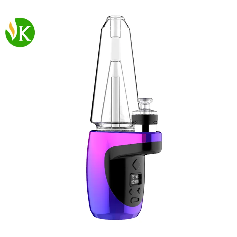 Novelty Rig KT2 Dabcool Water Pipe Vape Kit Smoking Pipe Dry Herb Wax Vaporizer