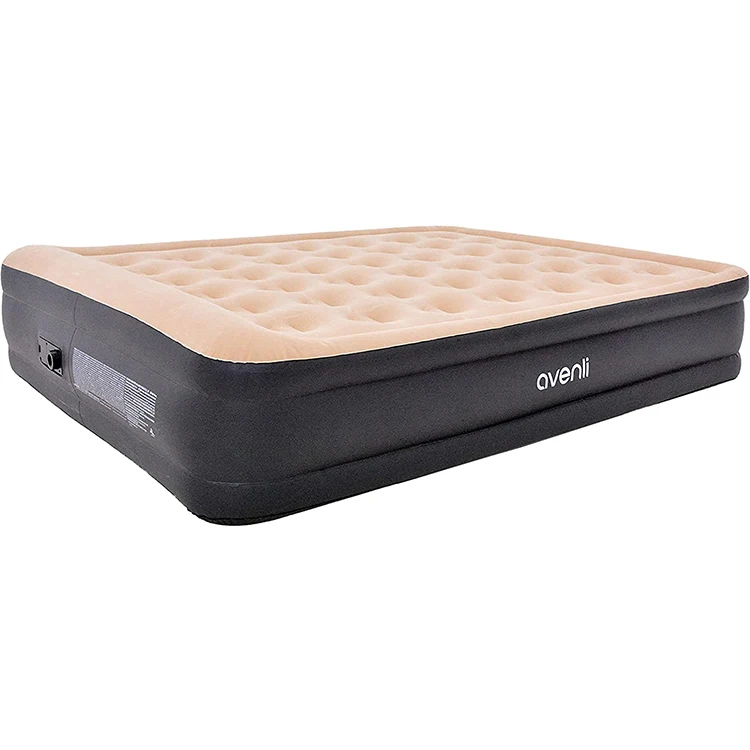 Inflatable Air Bed Mattress Queen Size Blow Up Mattress with Built in Electric Pump