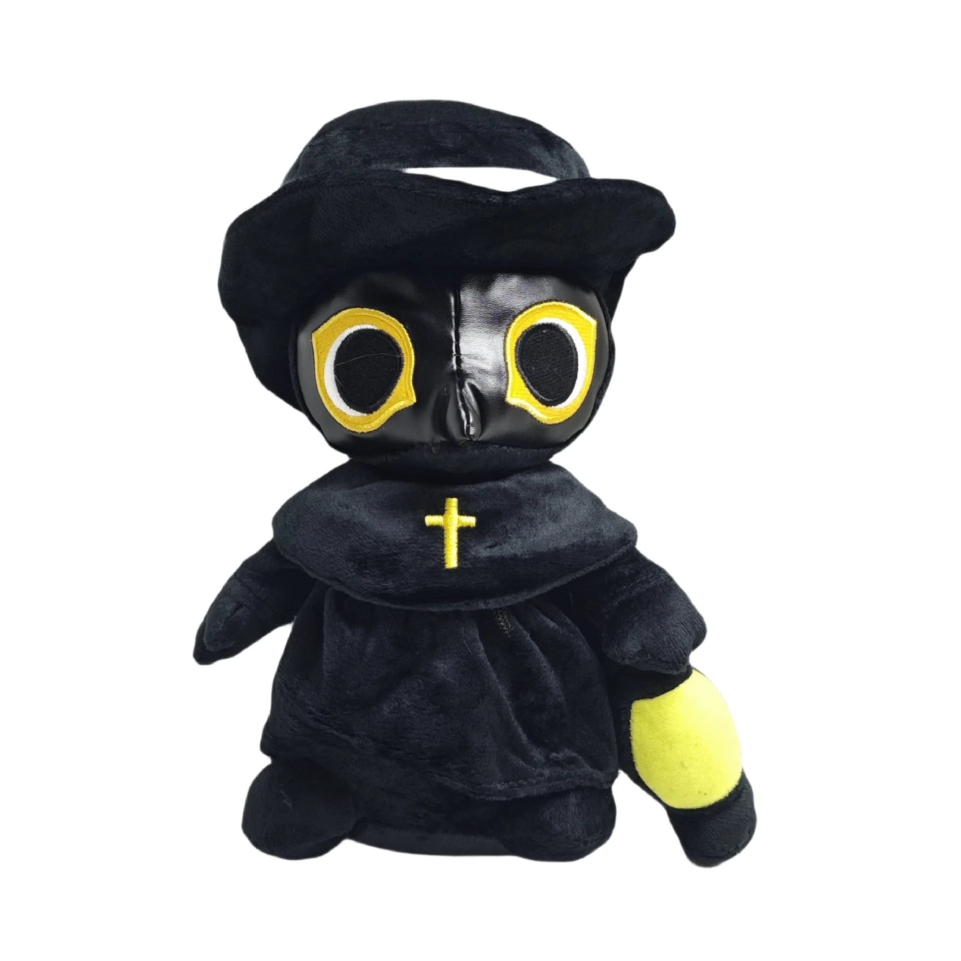 Spot Bird billed Doctor Plush Doll Crow Nurse Halloween Night Light Doll Absorption Doll