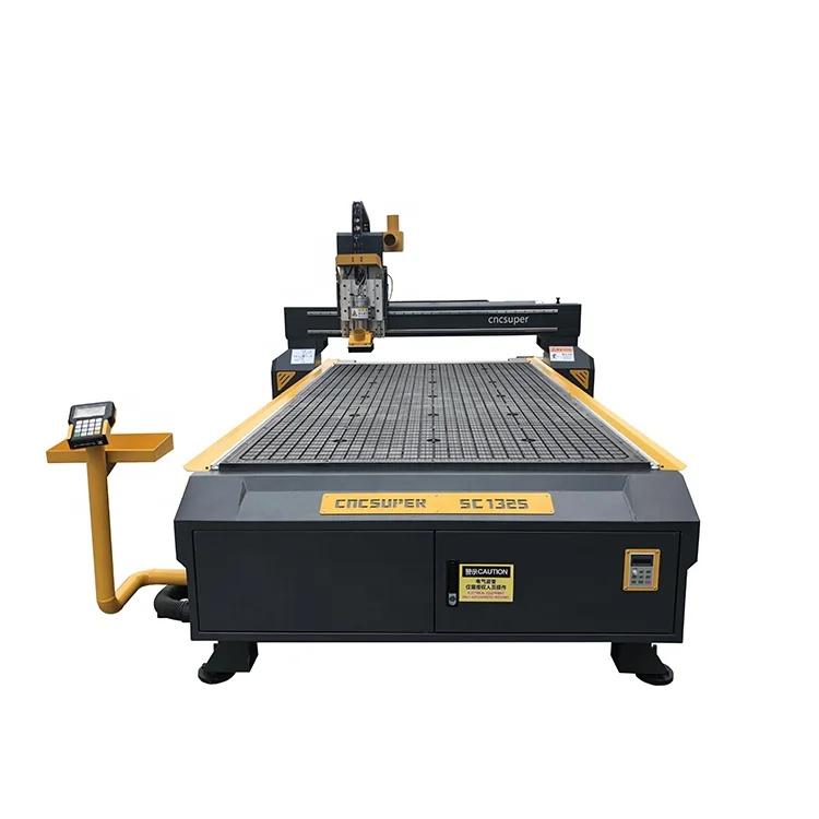 China Spindle Motor Vacuum Table Mdf Board Acrylic Wood Engraving 1325 Cnc Router