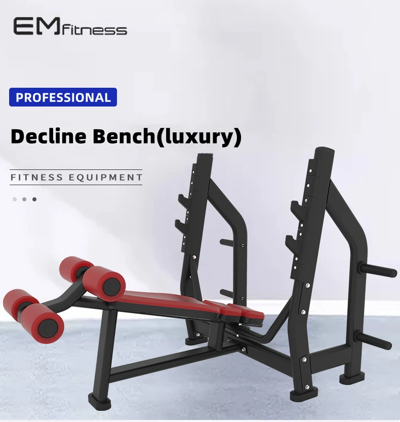 Commercial gym fitness equipment incline decline weight sit up benches