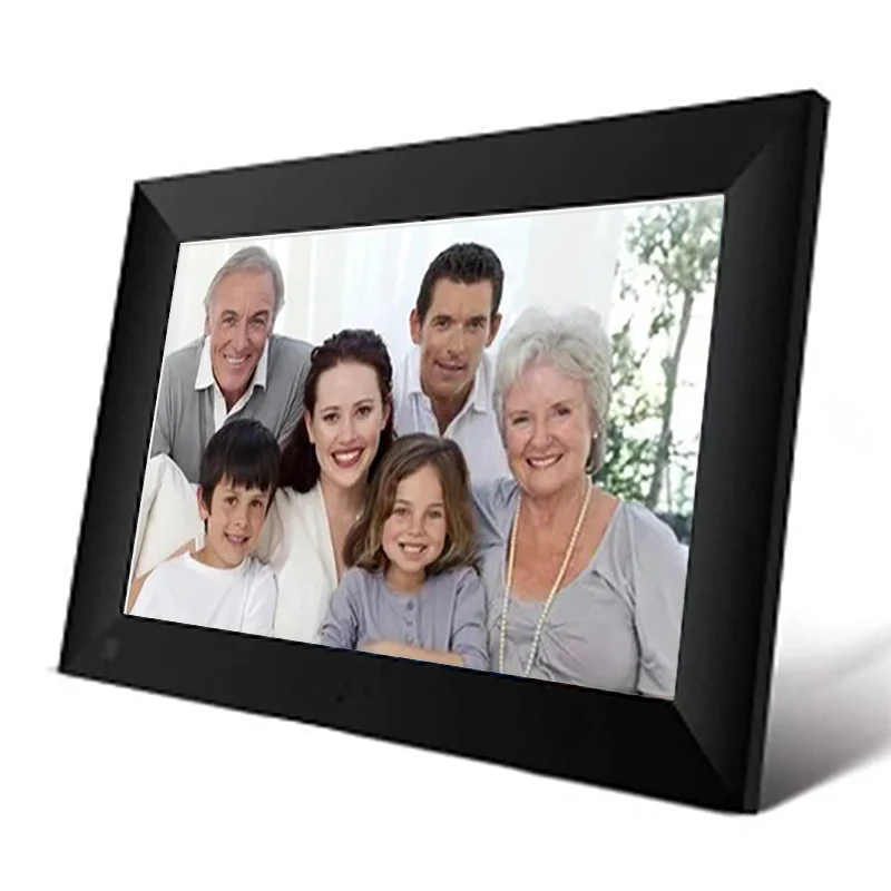 Clear crystal video infinite objects Frame Photo 1080p Battery Powered Lcd 10.1 Inch Art Acrylic Picture Digital Photo Frames
