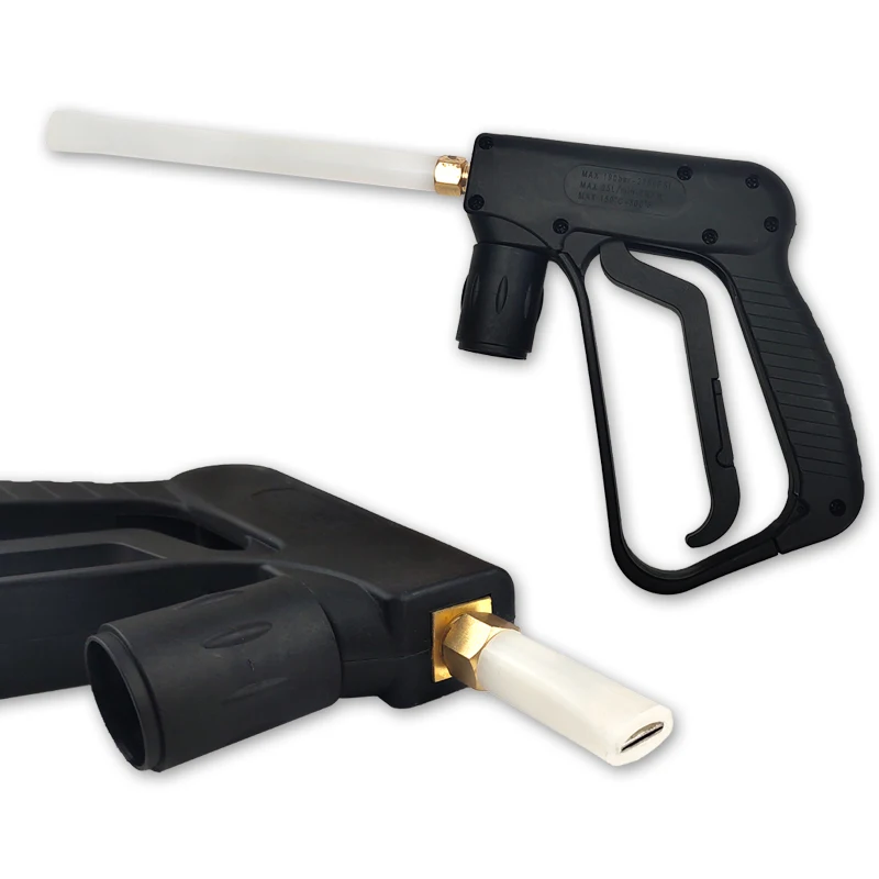 High pressure gun Car washer Steam gun for steam machine high temperature G 1/4' inlet thread max 150 centigrade