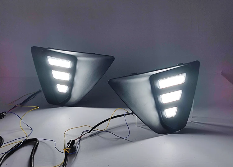 High quality Modified Daytime Running Lights Front Fog Lights Decorative Lights For Ford Focus 09-12