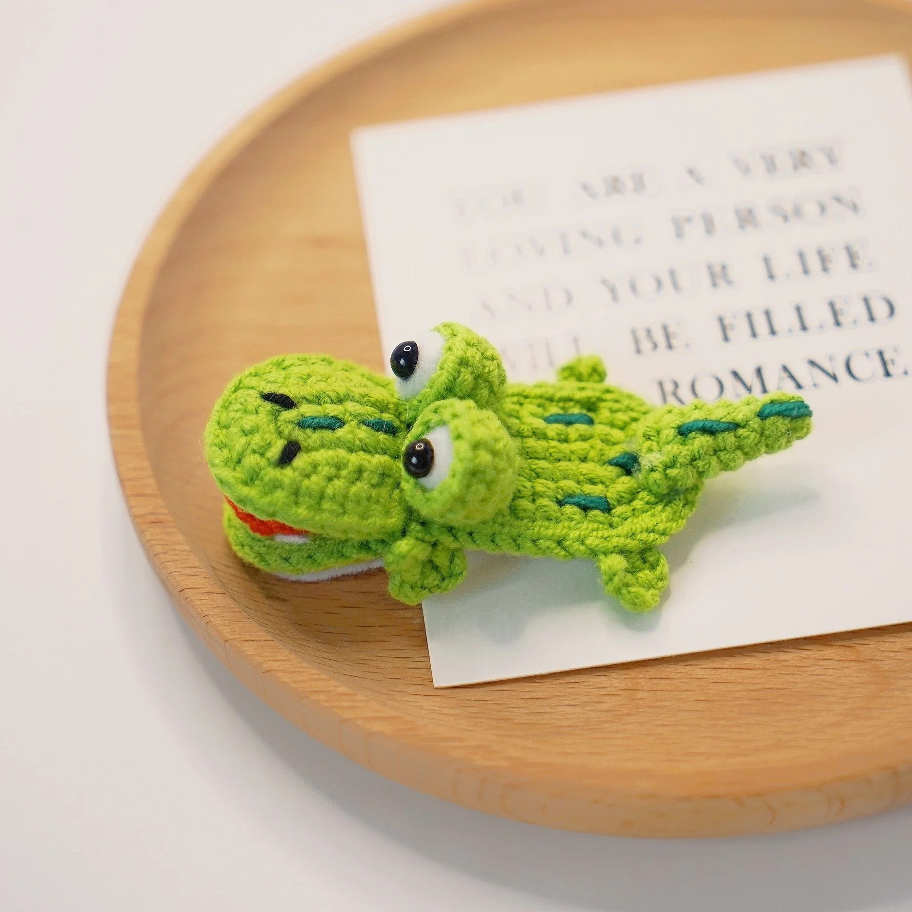 Colorful Wool Crochet Cartoon Crocodile Hair Clips Cute Baby Girls Kids Hair Accessories Headwear Knit Hairpins for Girls