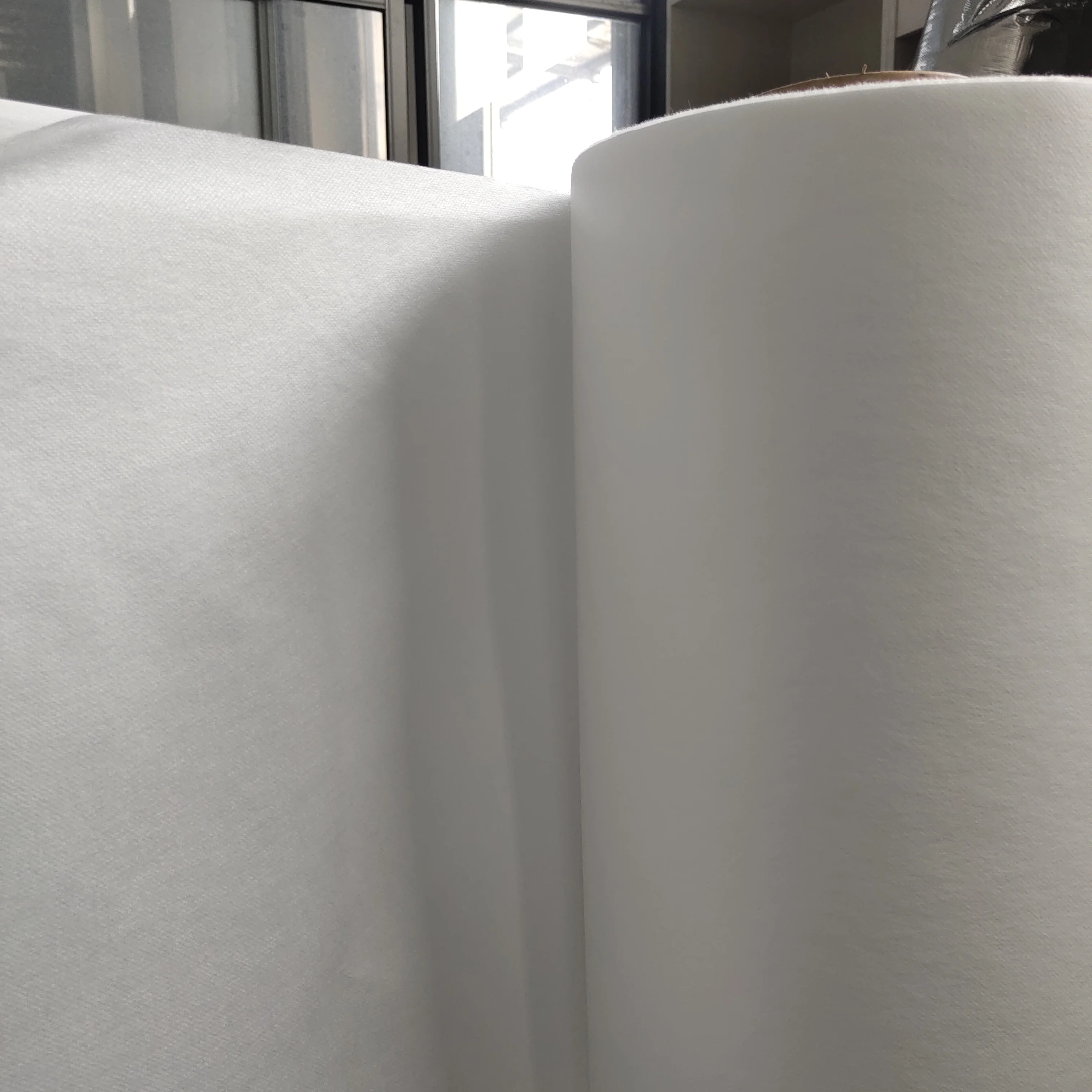 80gsm white and black color/pp spunbond nonwoven fabric/Disposable nonwoven PP+PE waterproof membrane