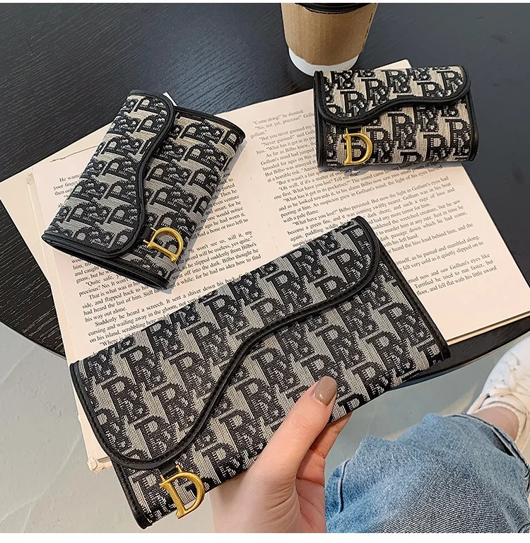 2022 Factory direct sale luxury designer brand wallet Fashionable leather brand wallets for women