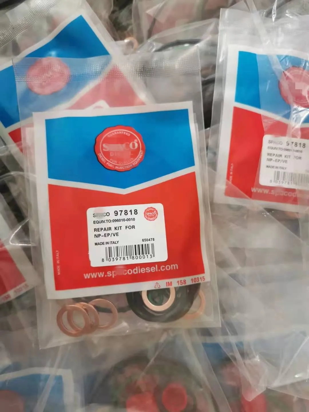 Diesel pump repair kits 97818 800601 pump gasket 97818 096010-0010 seals 97818 high quality diesel injection pump parts