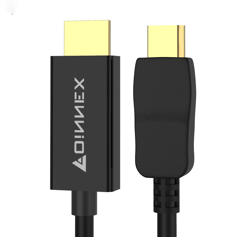 FOINNEX Gold Plated DP to HDMI Cable 1.8M 6FT 4K x 2K DisplayPort DP to HDMI Adapter Cable DP to HDMI