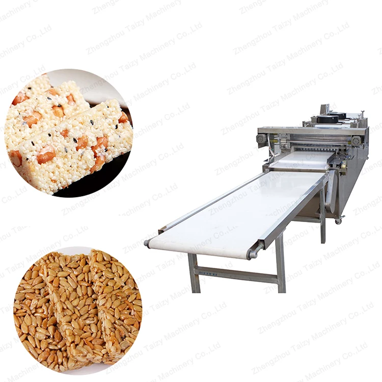 automatic peanut candy cutting machine energy protein bar cereal bar making machine