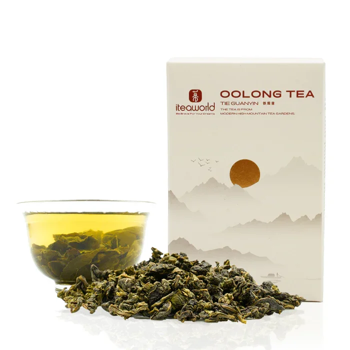 iTeaworld Lose Weight Healthy Tea Tie Guan Yin Chinese Oolong Tea From High Mountain Tea Garden