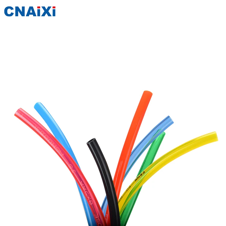 Пневматический мягкий шланг из полиуретана с красным, синим, черным прозрачным цветом