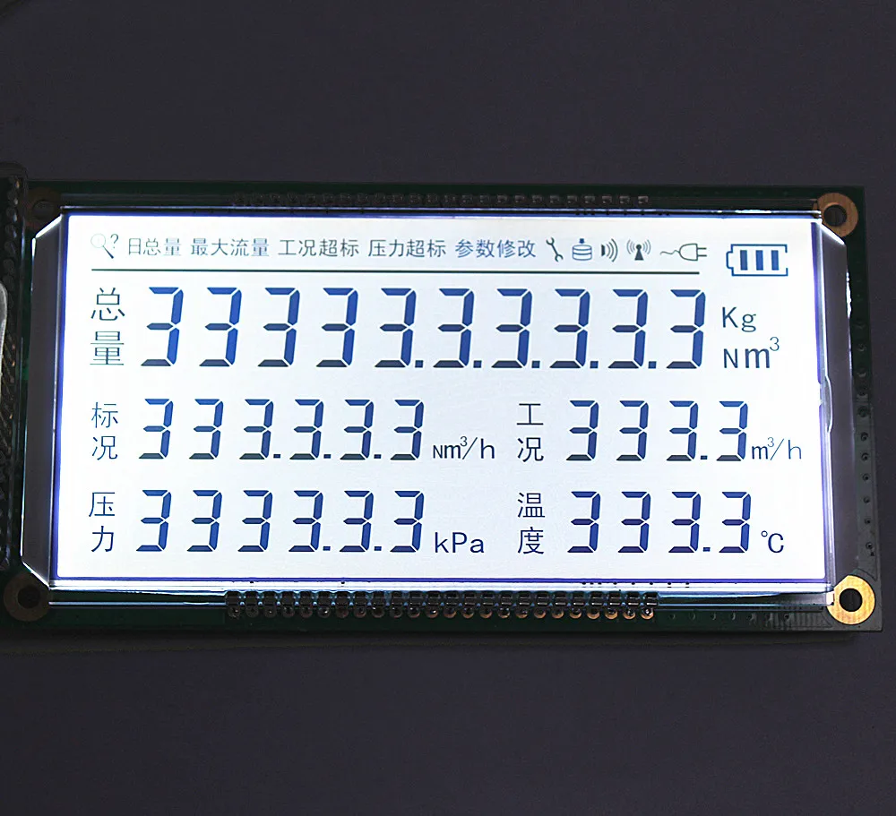 Заводская 7-сегментный ЖК-дисплей модуль