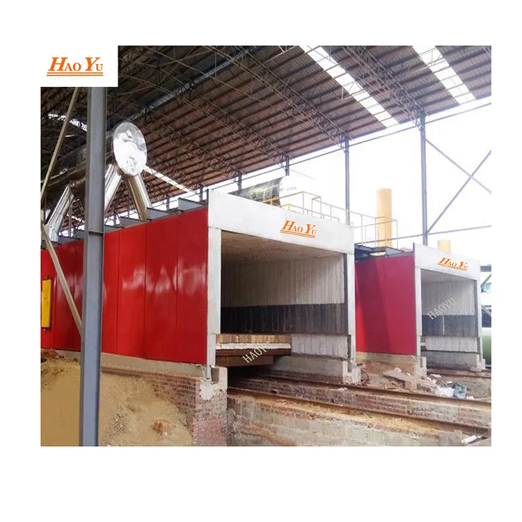 Coal fired tunnel kiln for fired clay red brick plant Brick furnace Assembled mobile tunnel brick kiln