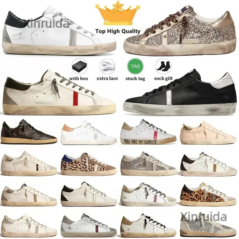 Designer Star High Top Slide Doold Dirty Casual Shoes Women Men Sneakers Classic White Black Luxury Platform Flat Shoes