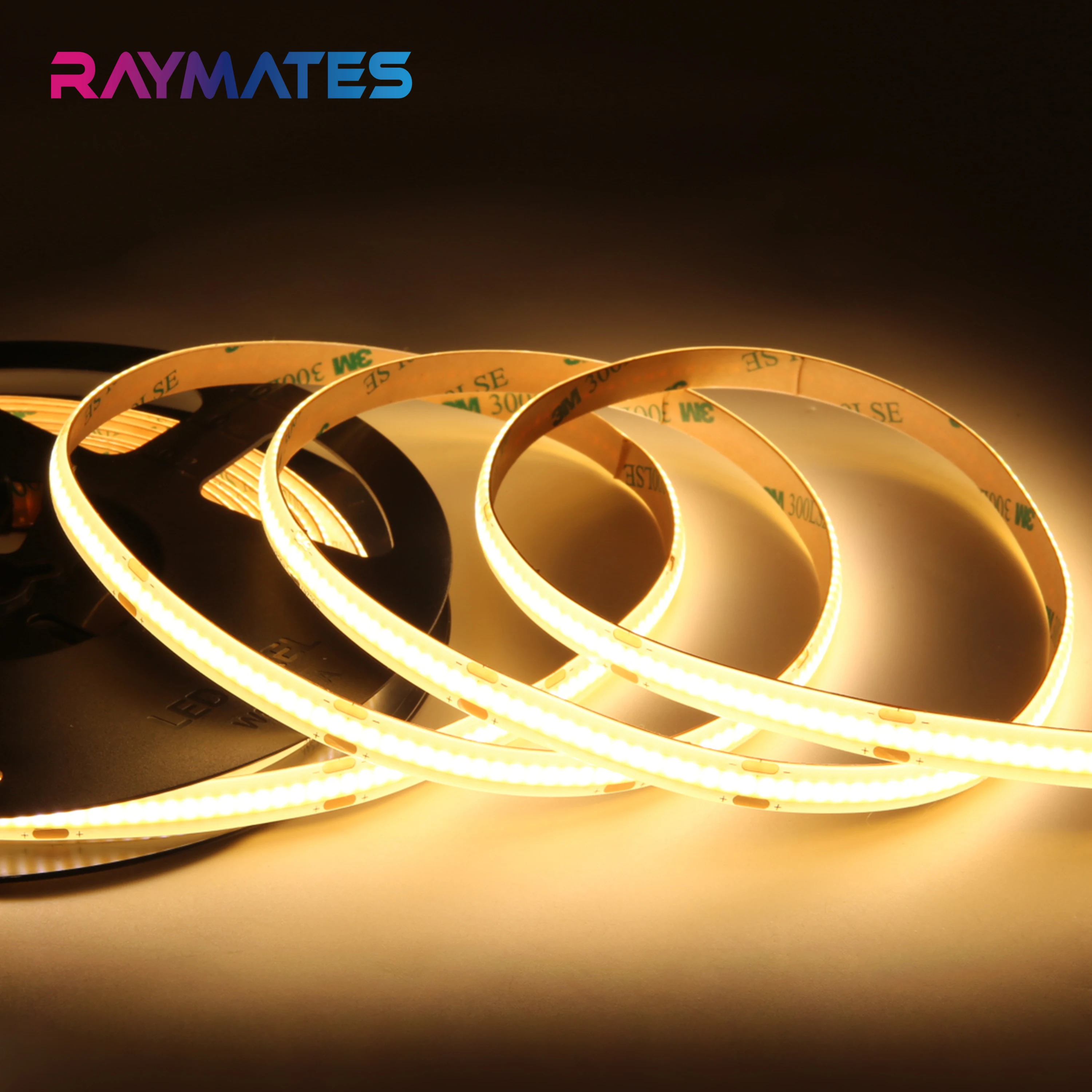 ETL одобренная Светодиодная лента cob гибкая IP65 Капля клея IP rate водонепроницаемый 3000k 24v светодиодные полосы света