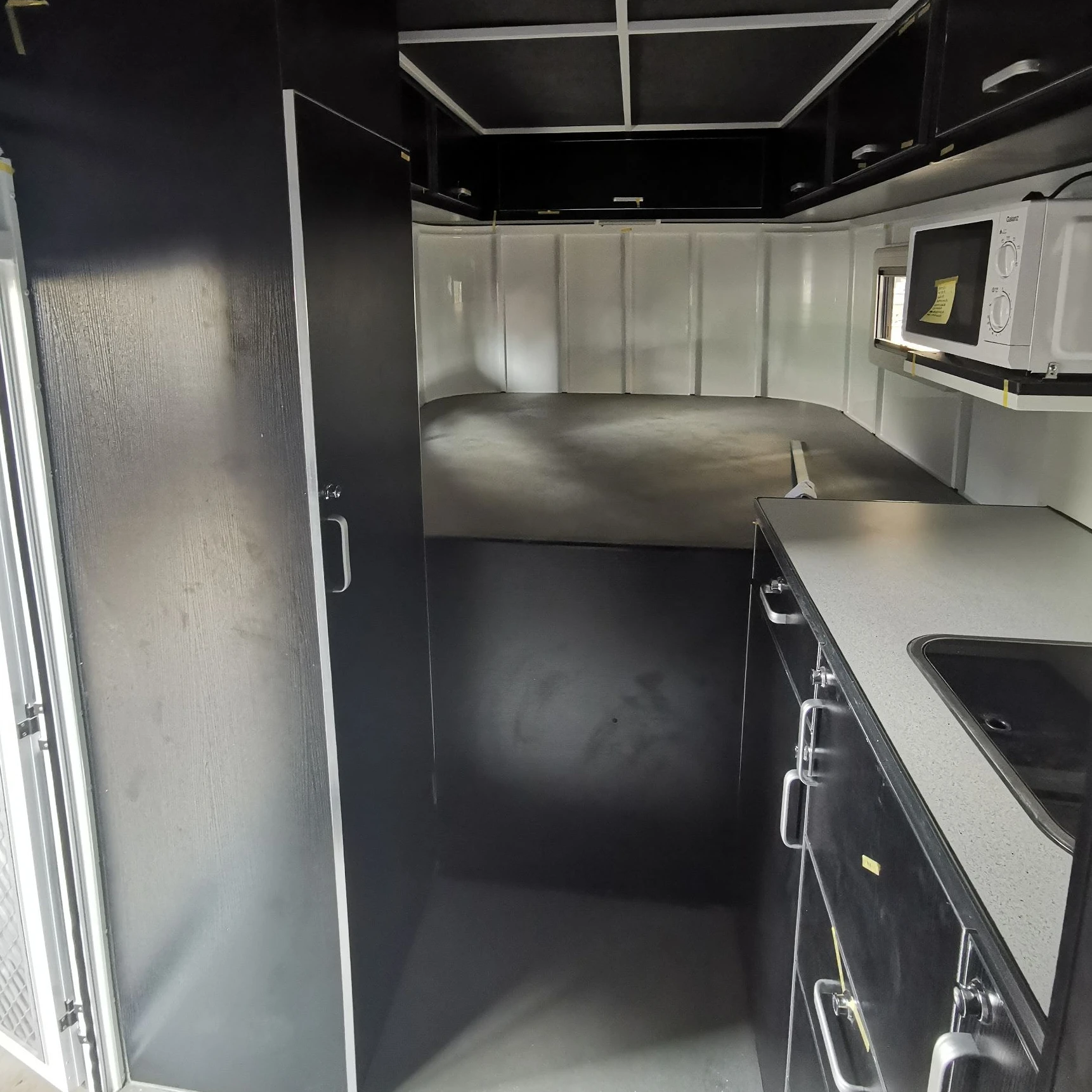 4 horse float angle load gooseneck horse trailer