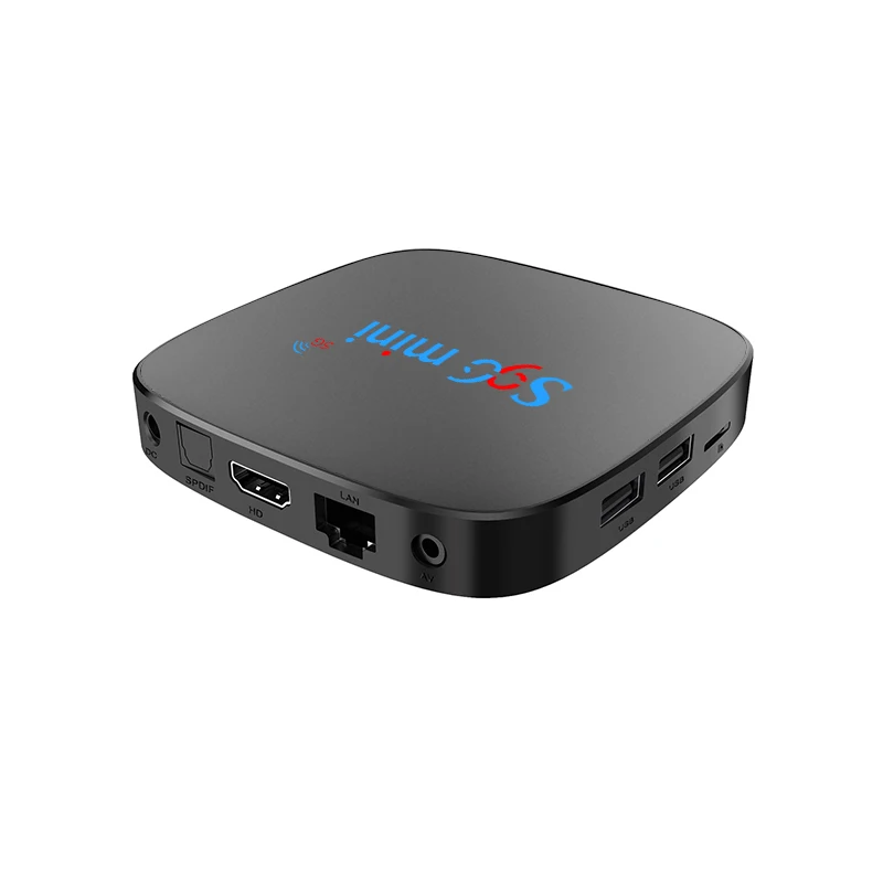 2021 Новый S96 мини 5G Allwinner H313 двухъядерный процессор Wi-Fi TV Box Android 10 0 4 к четырехъядерный 2 Гб оперативной памяти 16 встроенной Декодер каналов кабельного телевидения
