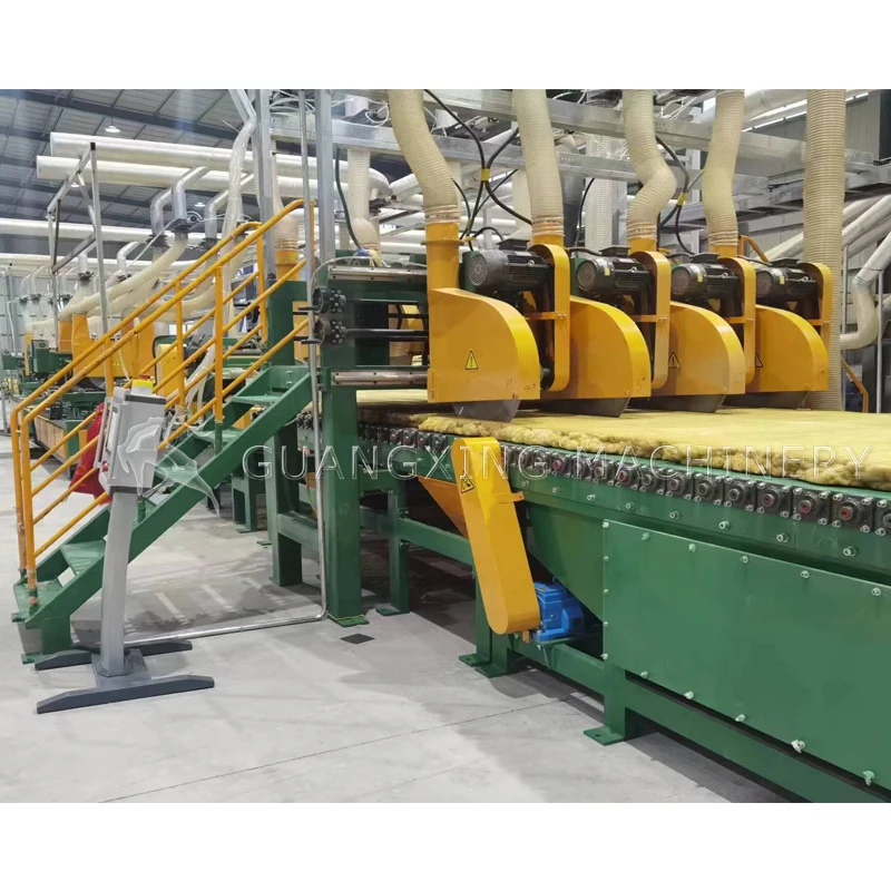 Fully Automatic Rock Wool Mineral Stone Fiber production line Basalt Making machine
