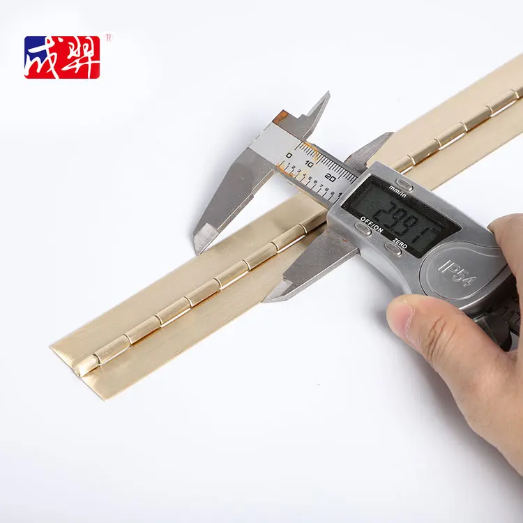 long brass golden toolboxes electronic cabinets lockers table metal tractor doors gates continuous piano hinges