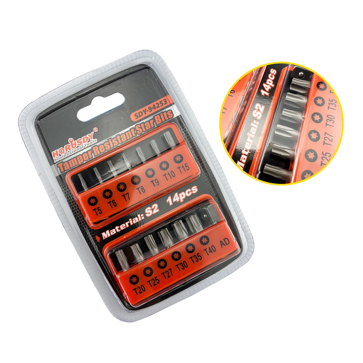 Hot Sells Profession 14PC Star Screwdriver Bits Set Drill Bit Kits Of Hardware Tools