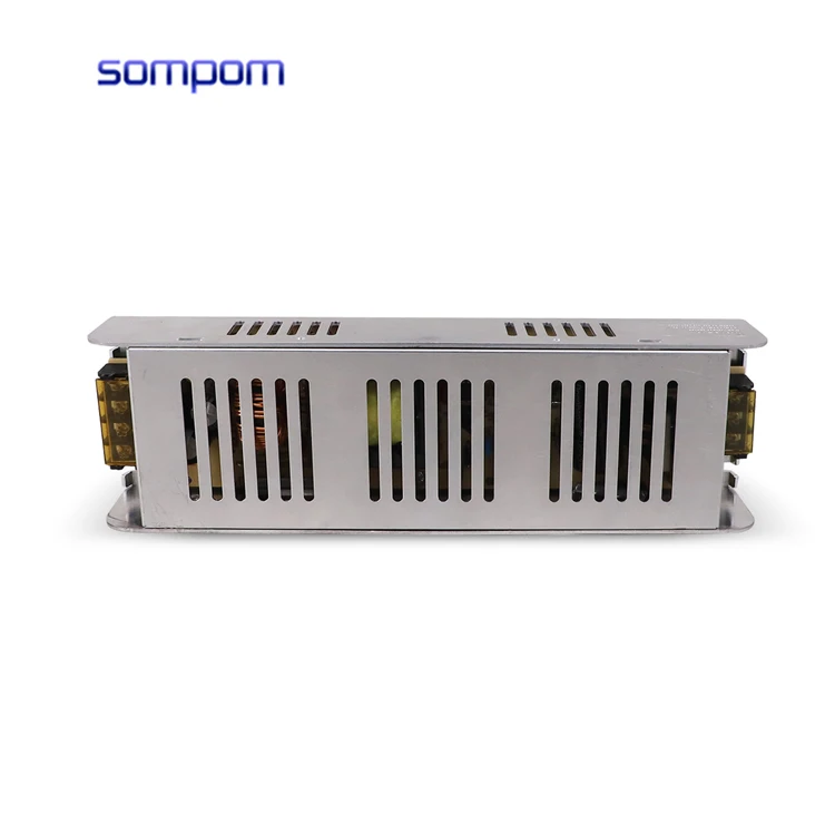 SOMPOM 110V 220V AC to DC 12V 20A Slim Led Lighting импульсный источник питания 12V 20Amp Светодиодная лента