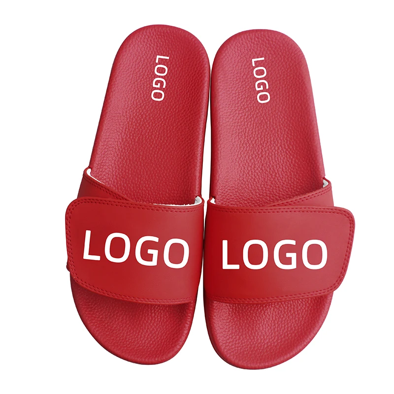 OEM Slide Shoes Print Flash Powder Logo New home slipper Man Latest Design Male Slider Pvc Summer Sandal slides slippers for men
