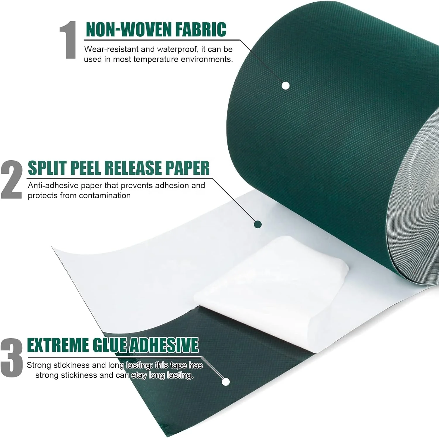 Free Sample Strong Self-Adhesive  Hot Melt single sided for turf lawn carpet single sided for turf lawn carpet