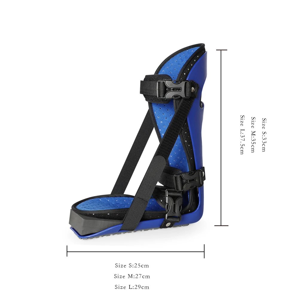 Spandex Ankle Fixation Brace Calf and Ankle Fracture Rehabilitation Foot Brace & Fixator for Shoes & Plaster Recovery