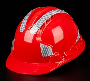 Industrial construction ABS material reflective strip JSP style Safety helmet
