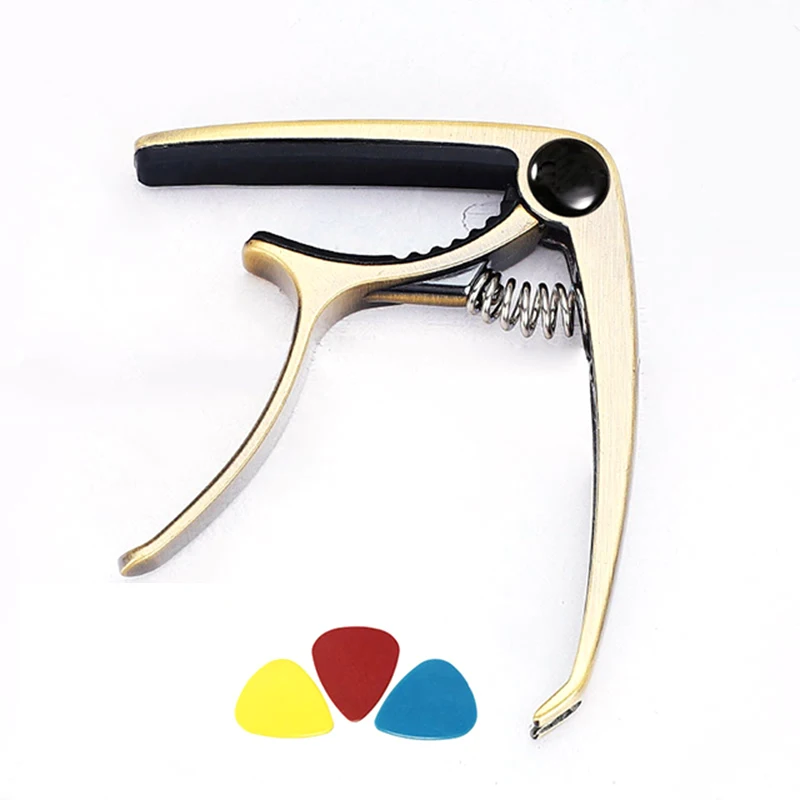 China guitar accessories prying strings electric capo alloy metal guitar capo