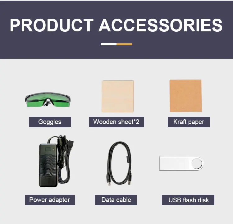 Mini Laser Engraving Machine Desktop 10W Laser Engraver for Productivity wood DIY Small Businesses