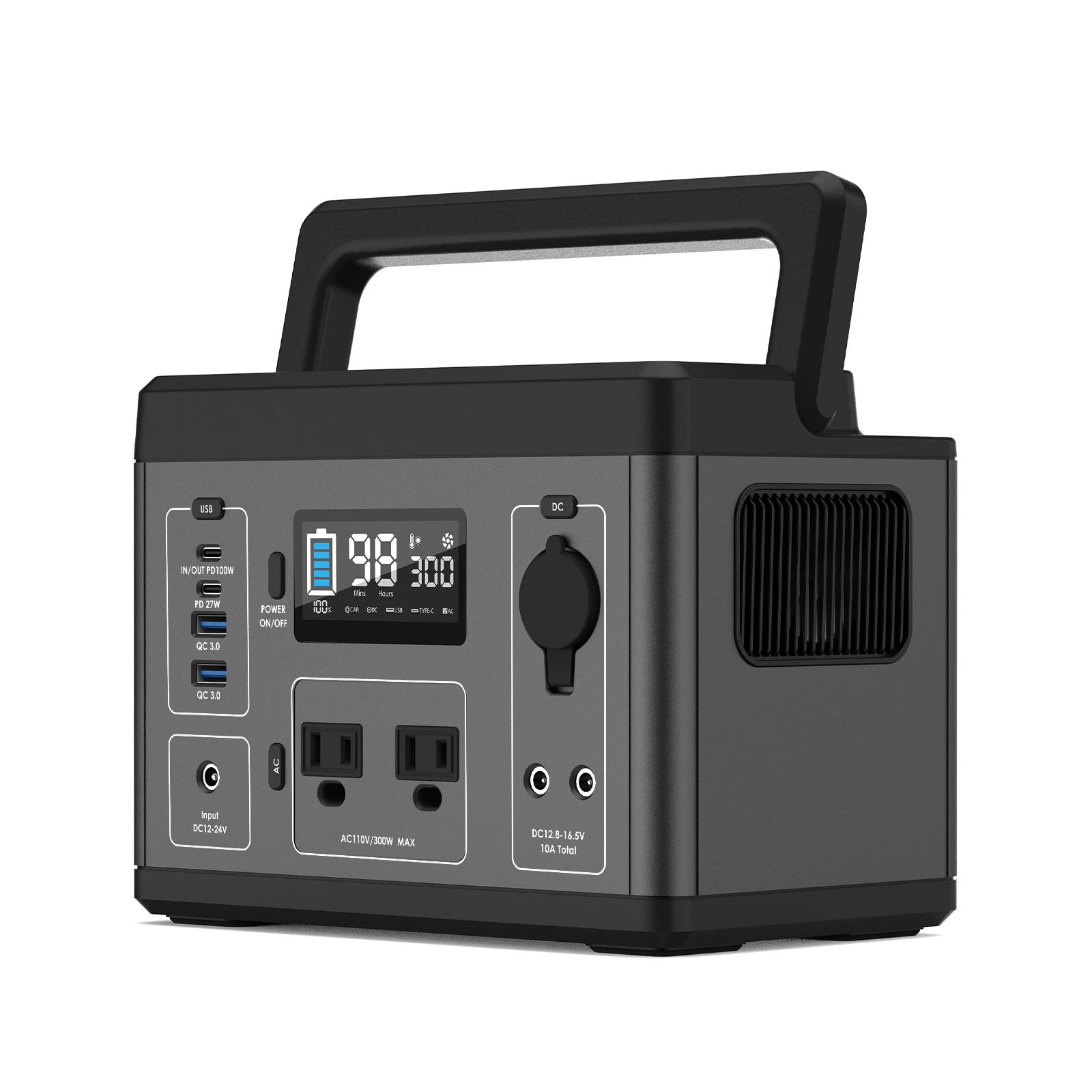 2024 110v 220v 230v 240v outdoor solar camping power station solar panel ups portable power station