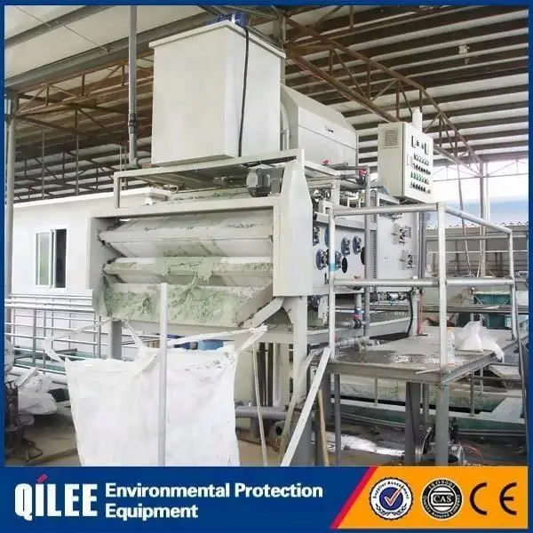 Energy Conservation And Environment Protection Excretion Sewage Belt Filter
