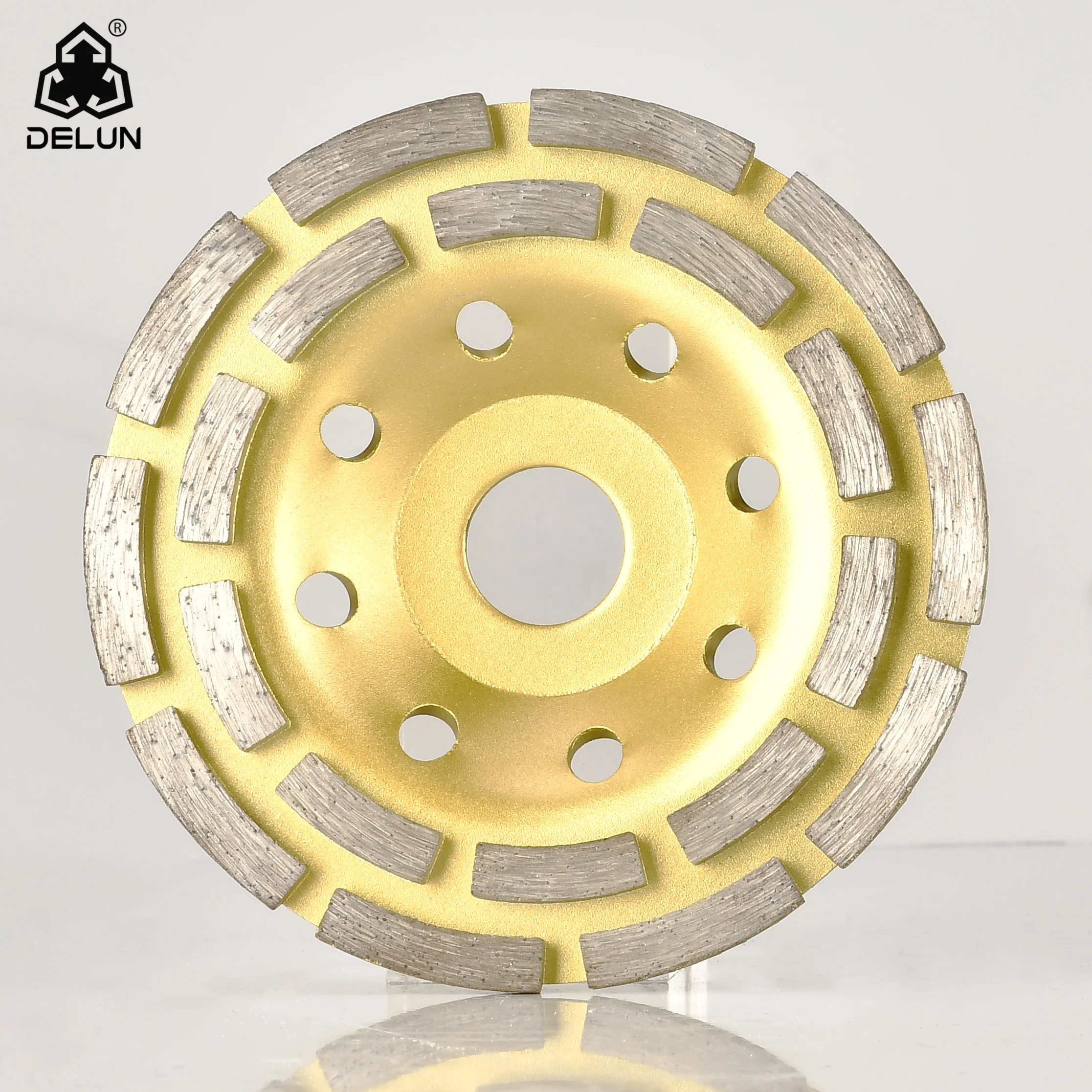Профессиональный алмазный стаканчик DELUN из бетона и камня для угловой шлифовальной машины