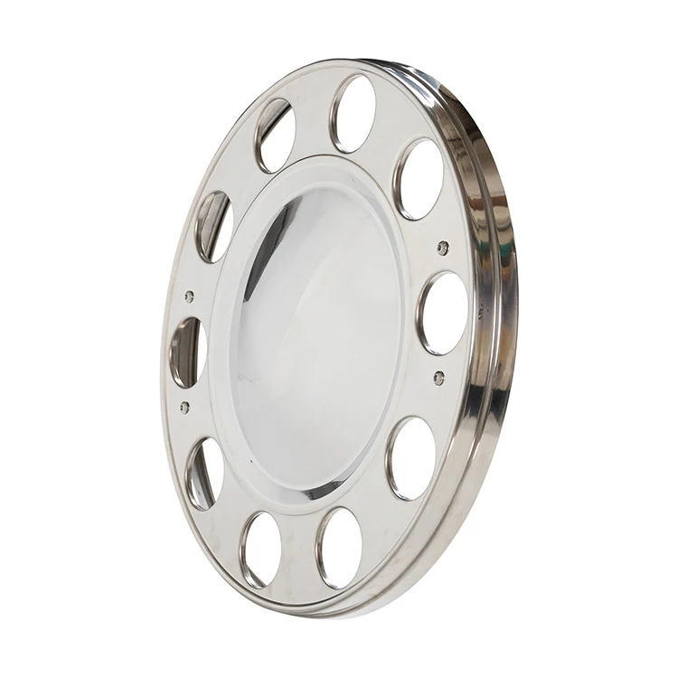 China supplier customized mirror polished trucking parts wheels simulator for kenworth