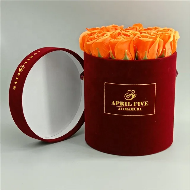 High quality hot sell custom made gift boxes, wholesale gift boxes, round gift boxes