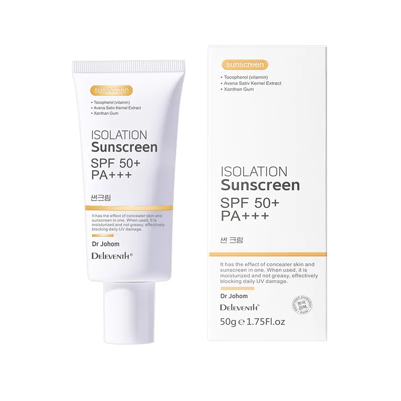 SPF 50 Sunblock Sunscreen Moisturizer Whitening Organic Sunscreen Face Cream Spf 50