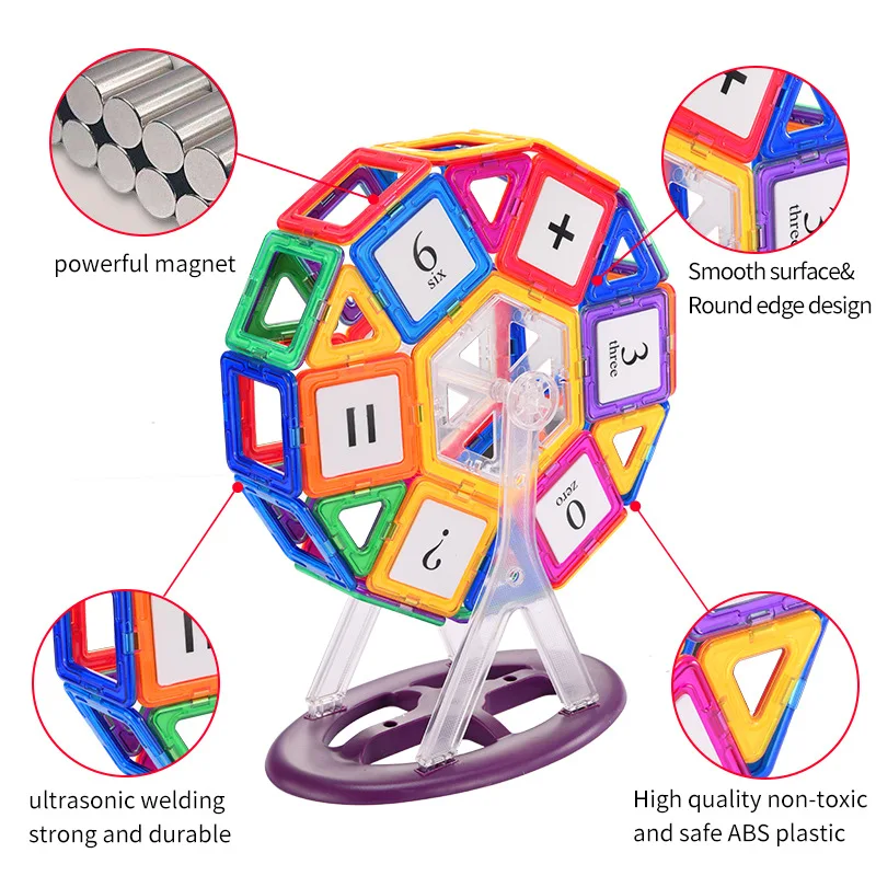 Hot sale  plastic building connector toys small toys for kids plastic building blocks