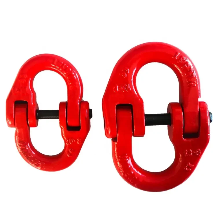 Hot sale 2T shackle crane butterfly chain clasp lifting clasp double ring clasp hook connection link for liftin